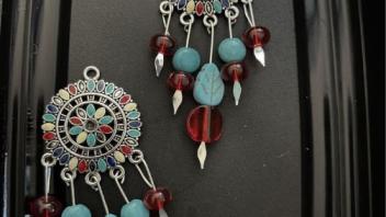Beaded earrings