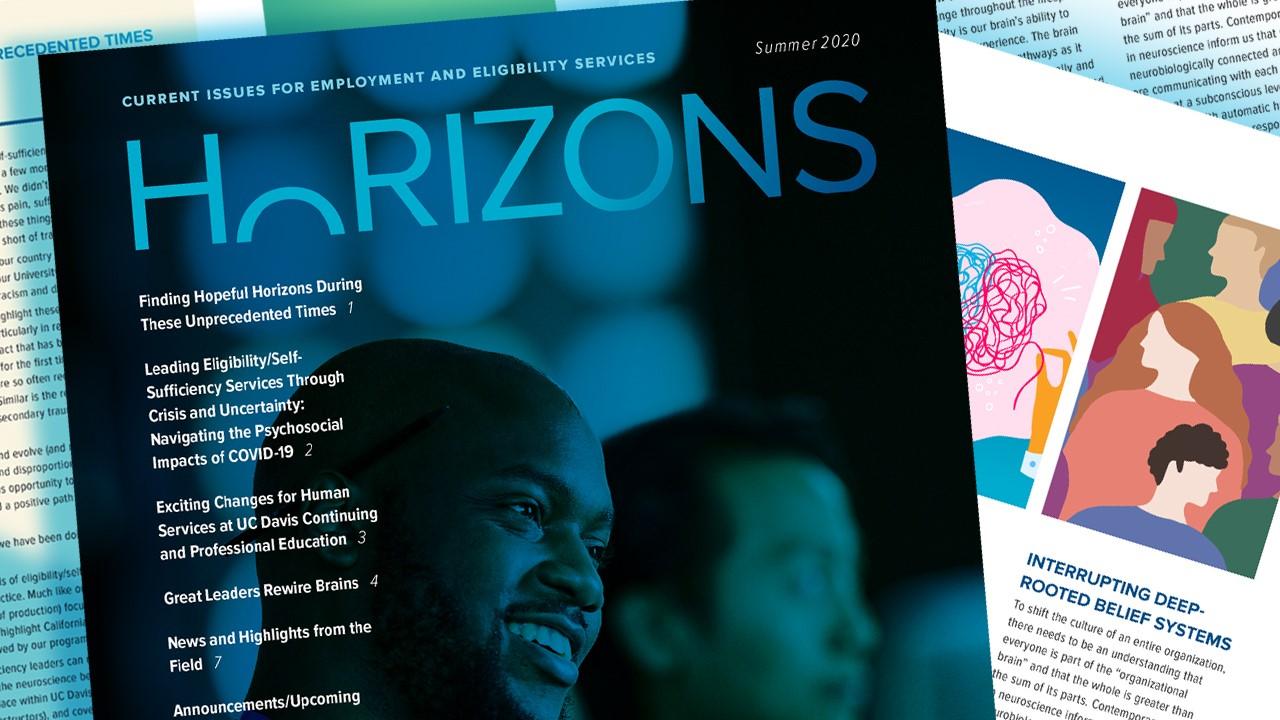 Horizons newsletter masthead