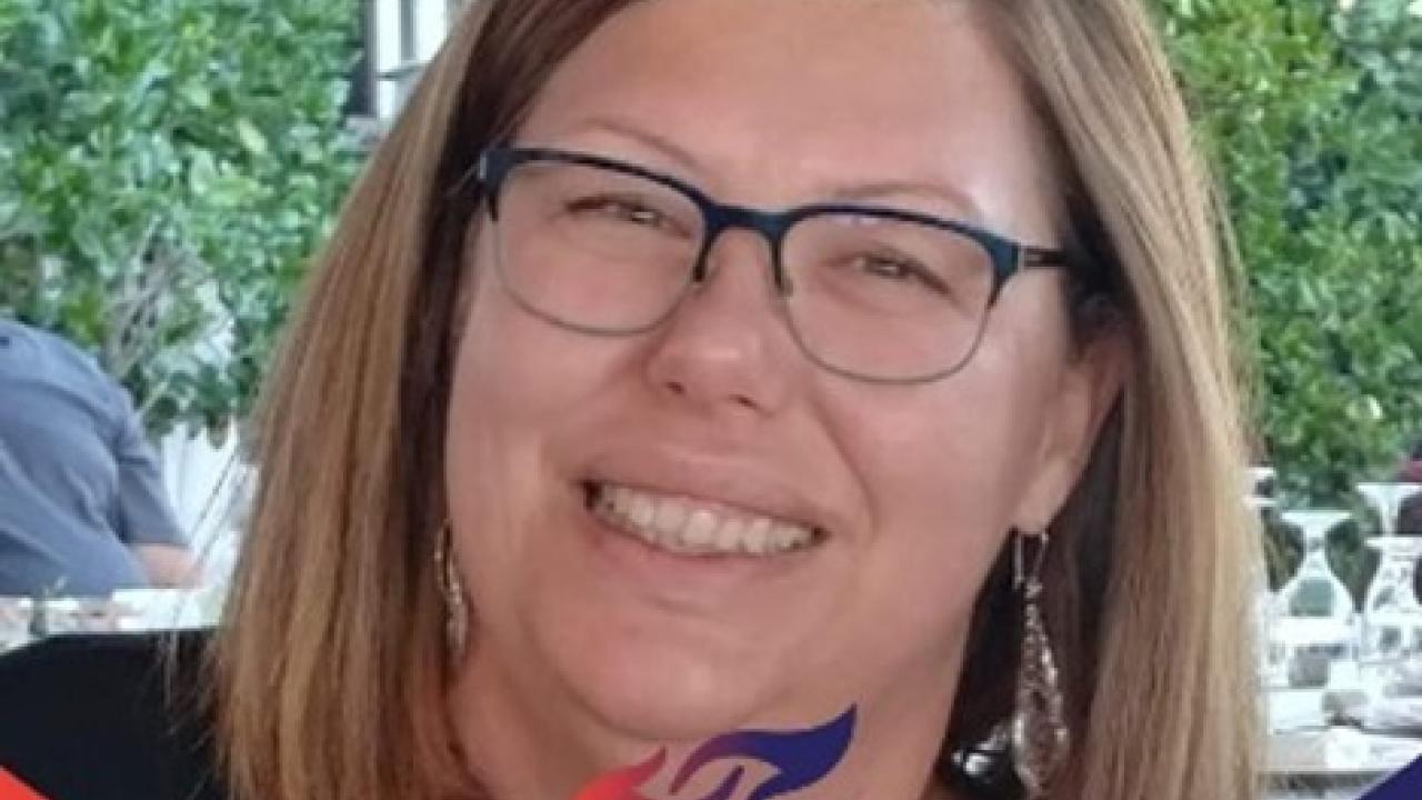 A photo of social worker Sarah Duncan